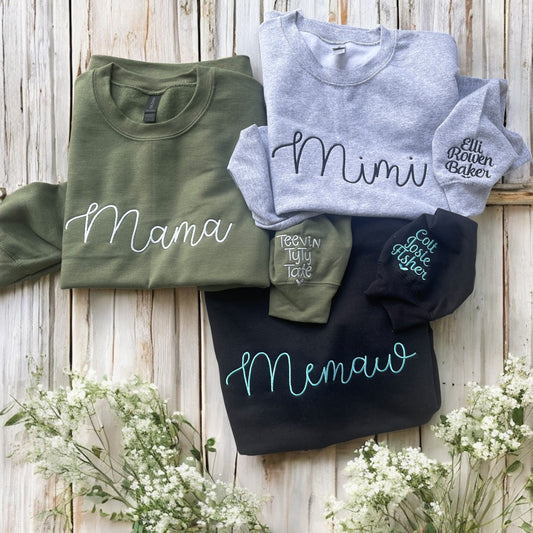 Mama Nana Etc. embroidered sweatshirt