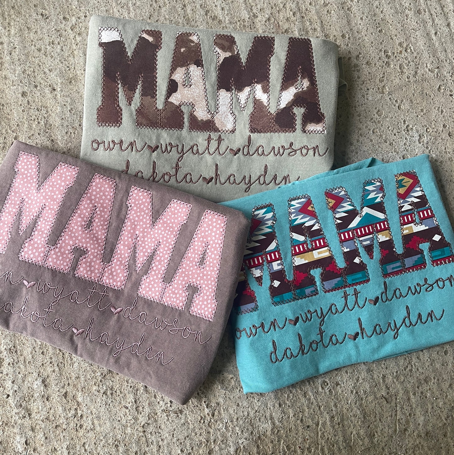 Mama tee customizable