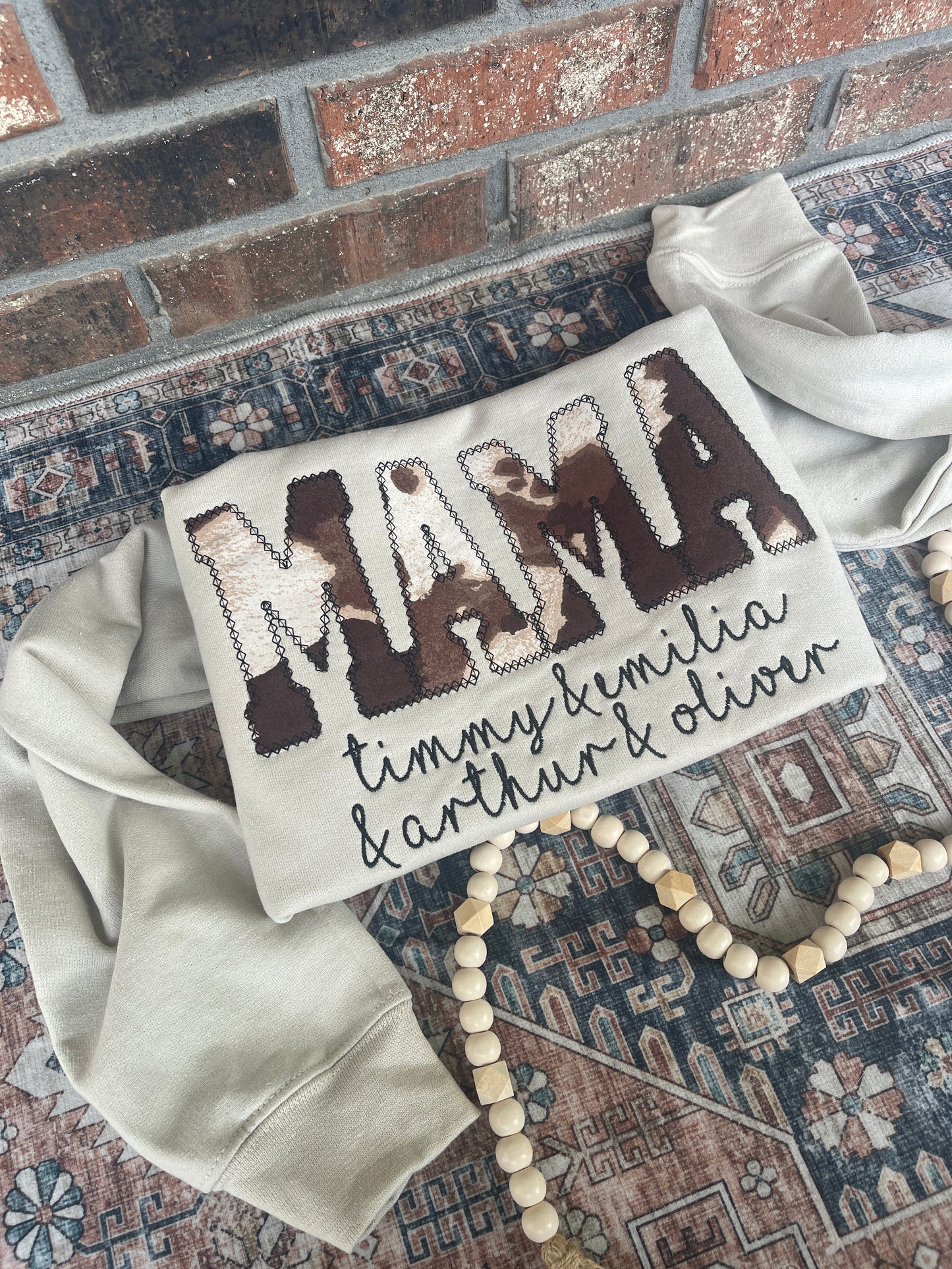 Mama Sweatshirt, Auntie, Wifey Etc customizable