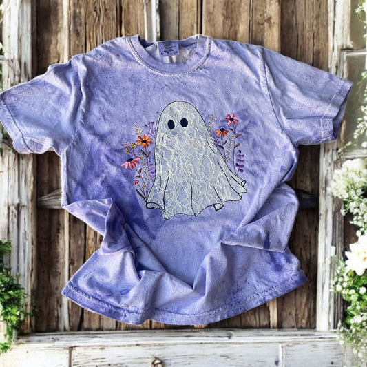 Floral Lace Ghost TSHIRT