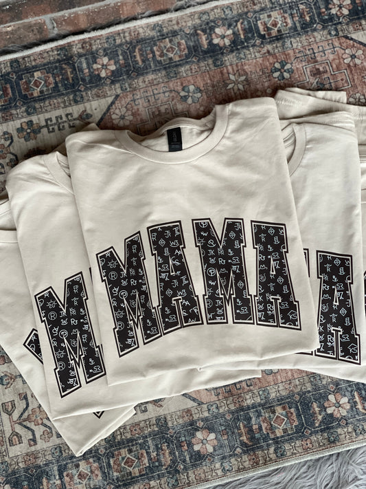 Ranch Brand Letter Tee – MAMA