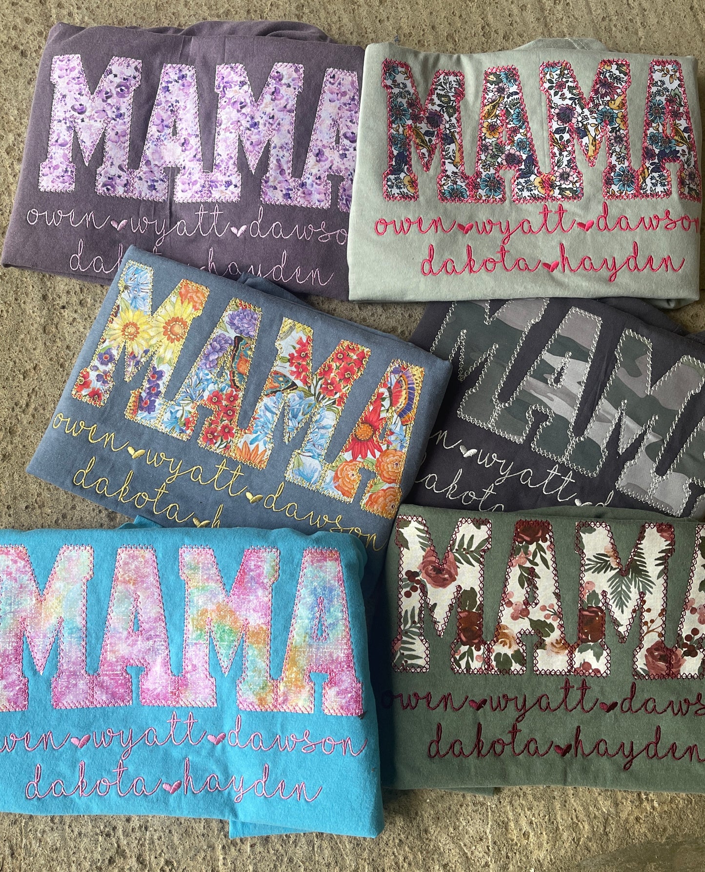 Mama tee customizable