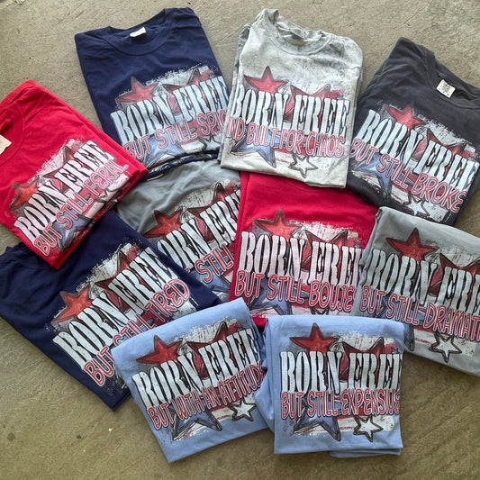 Gildan softstyle Born Free Tees – Pick Your Mood, Own Your Style