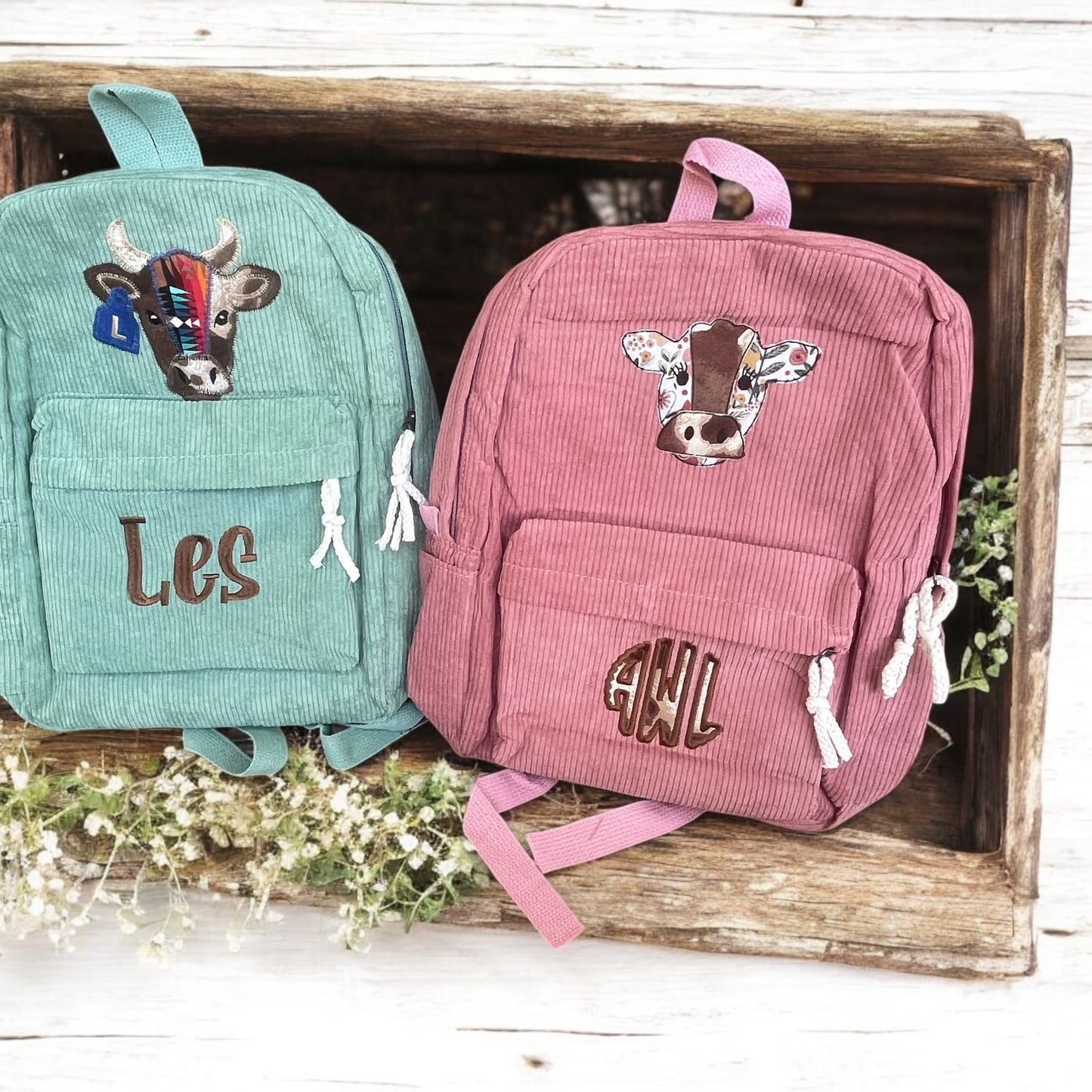Embroidered Backpack