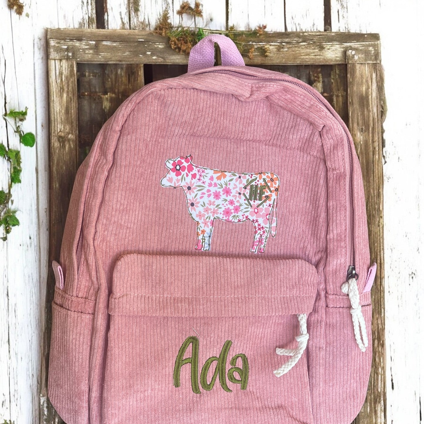 Embroidered Backpack