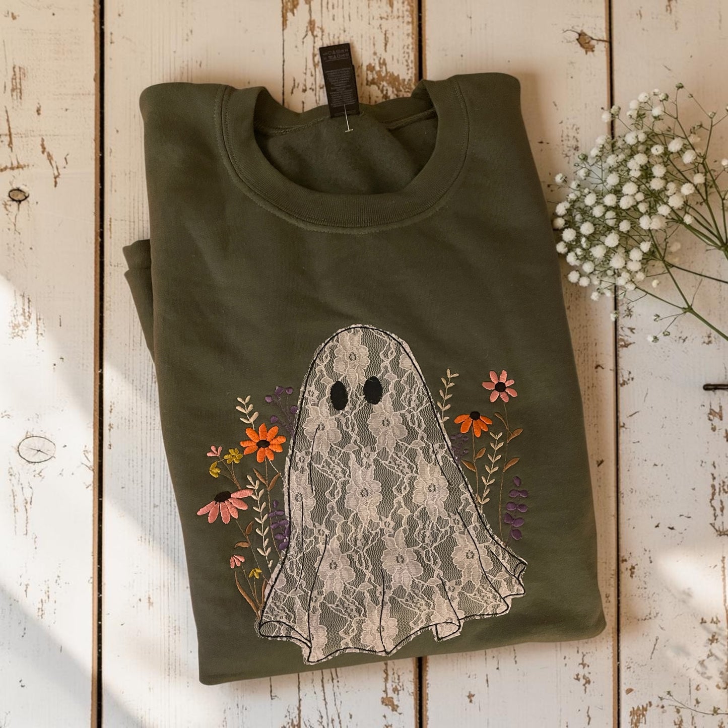 Ready to ship 3X Ghost sweatshirt