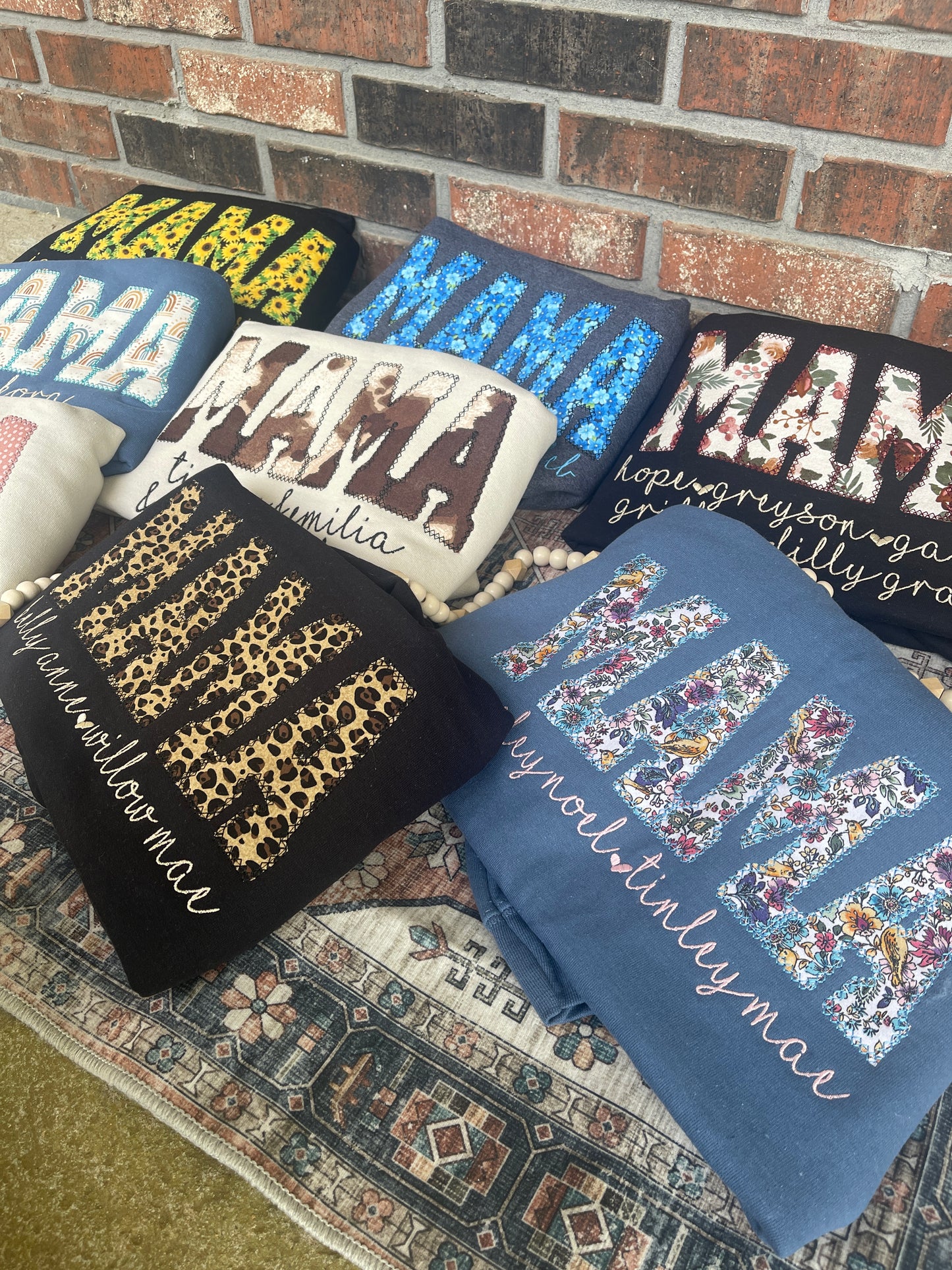 Mama Sweatshirt, Auntie, Wifey Etc customizable