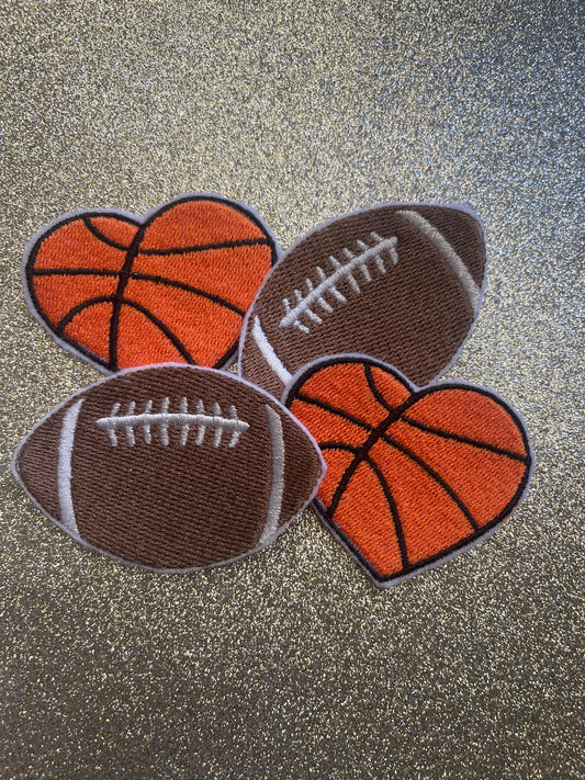 Sports 1 Iron on embroidered patch