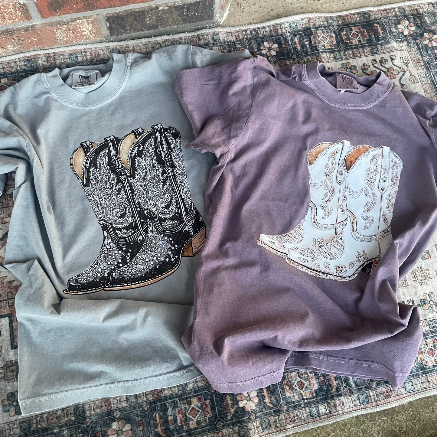 Faux Rhinestone T-shirt