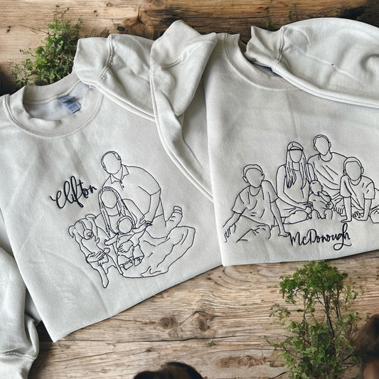 Custom photo Crewneck