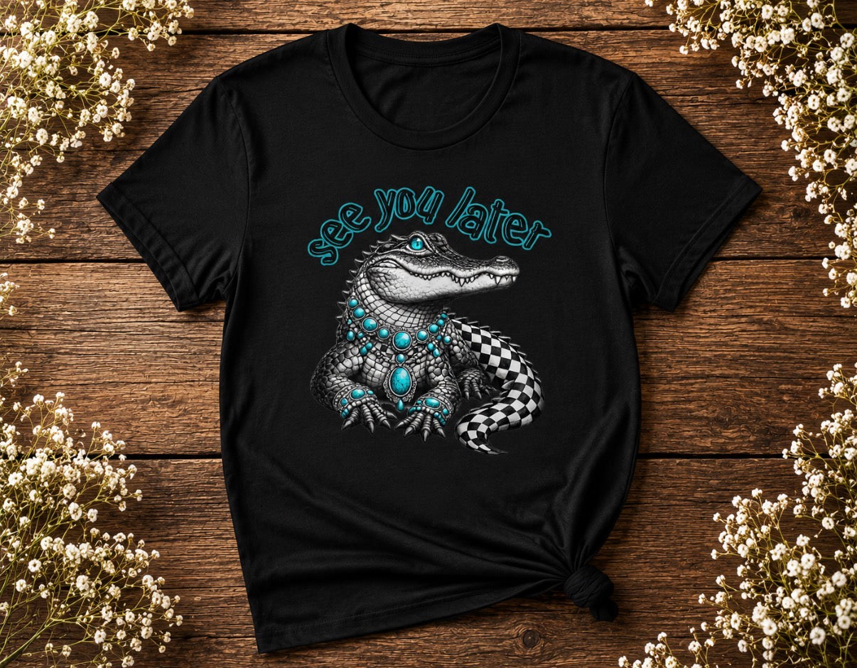PRE ORDER - Midnight Gator OUTFIT set