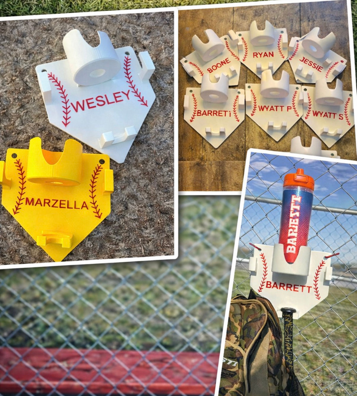 Personalized dugout organizer