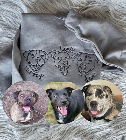 Custom photo Crewneck