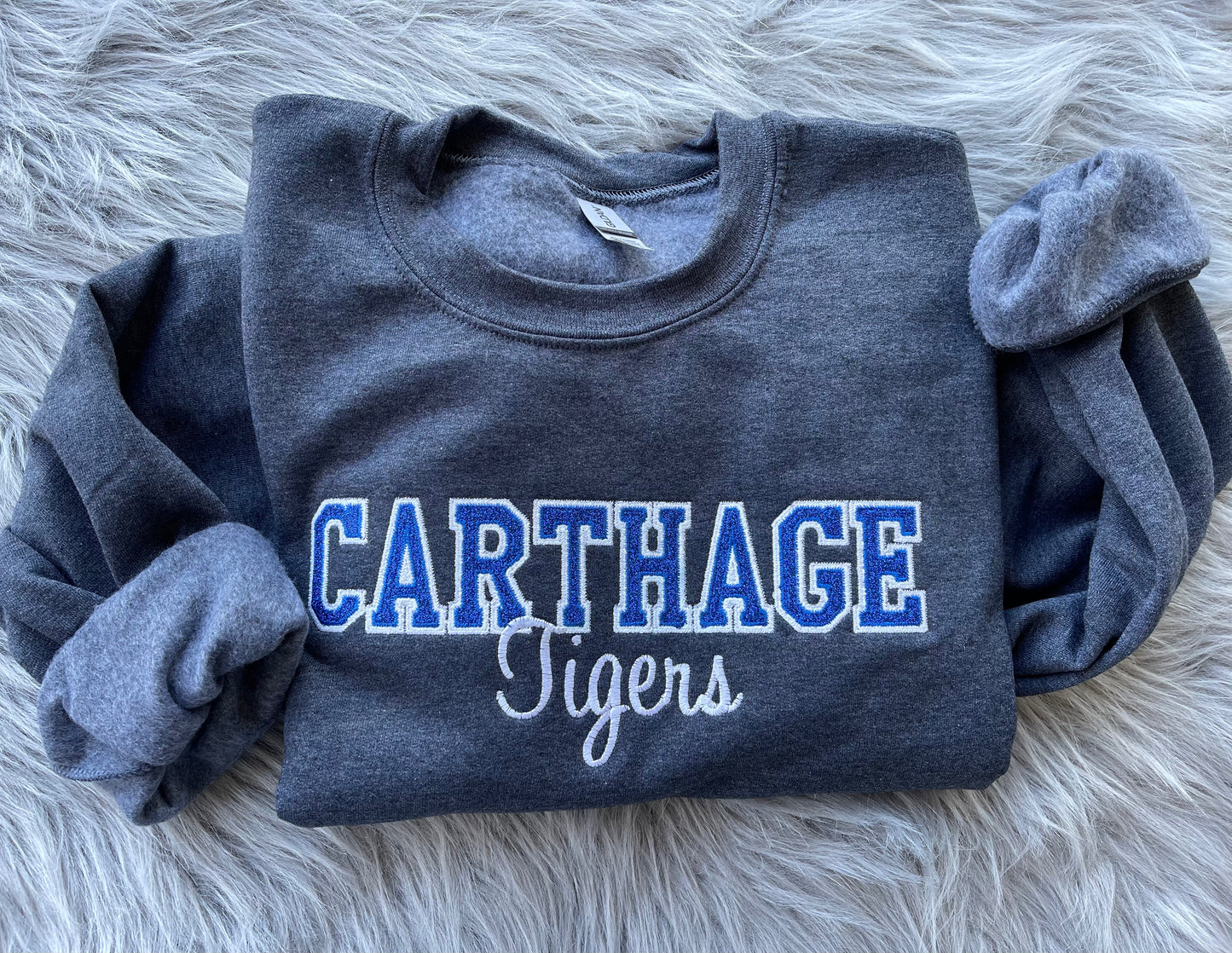 Varsity Glitter Team Crewneck