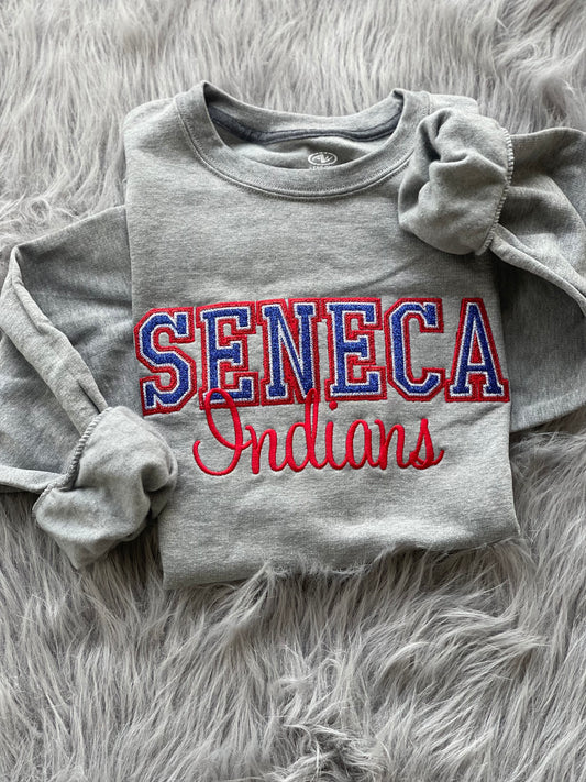 Varsity Glitter Team Crewneck