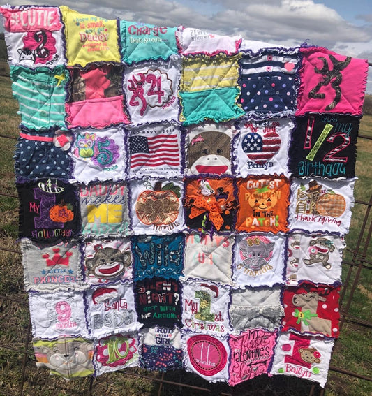 Keepsake Rag Quilt