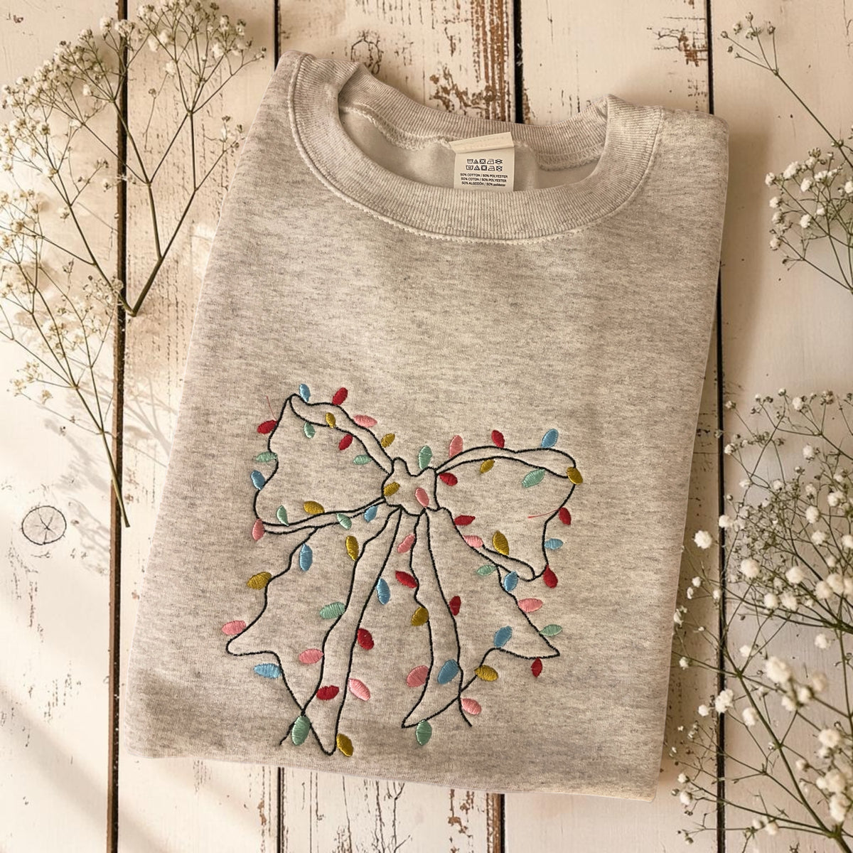 Ready to ship 2XL Bow Light Sweatshirt