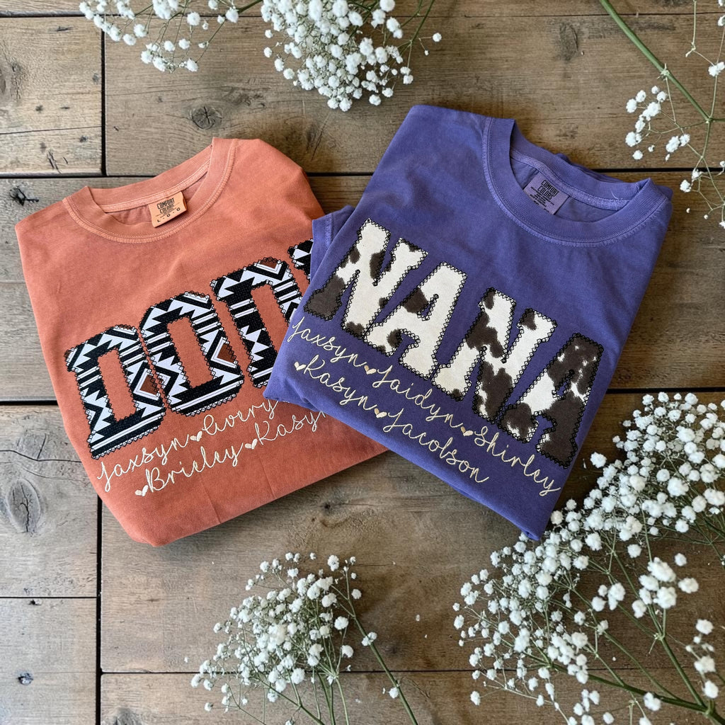 Mama, Auntie, Wifey Etc customizable TSHIRT