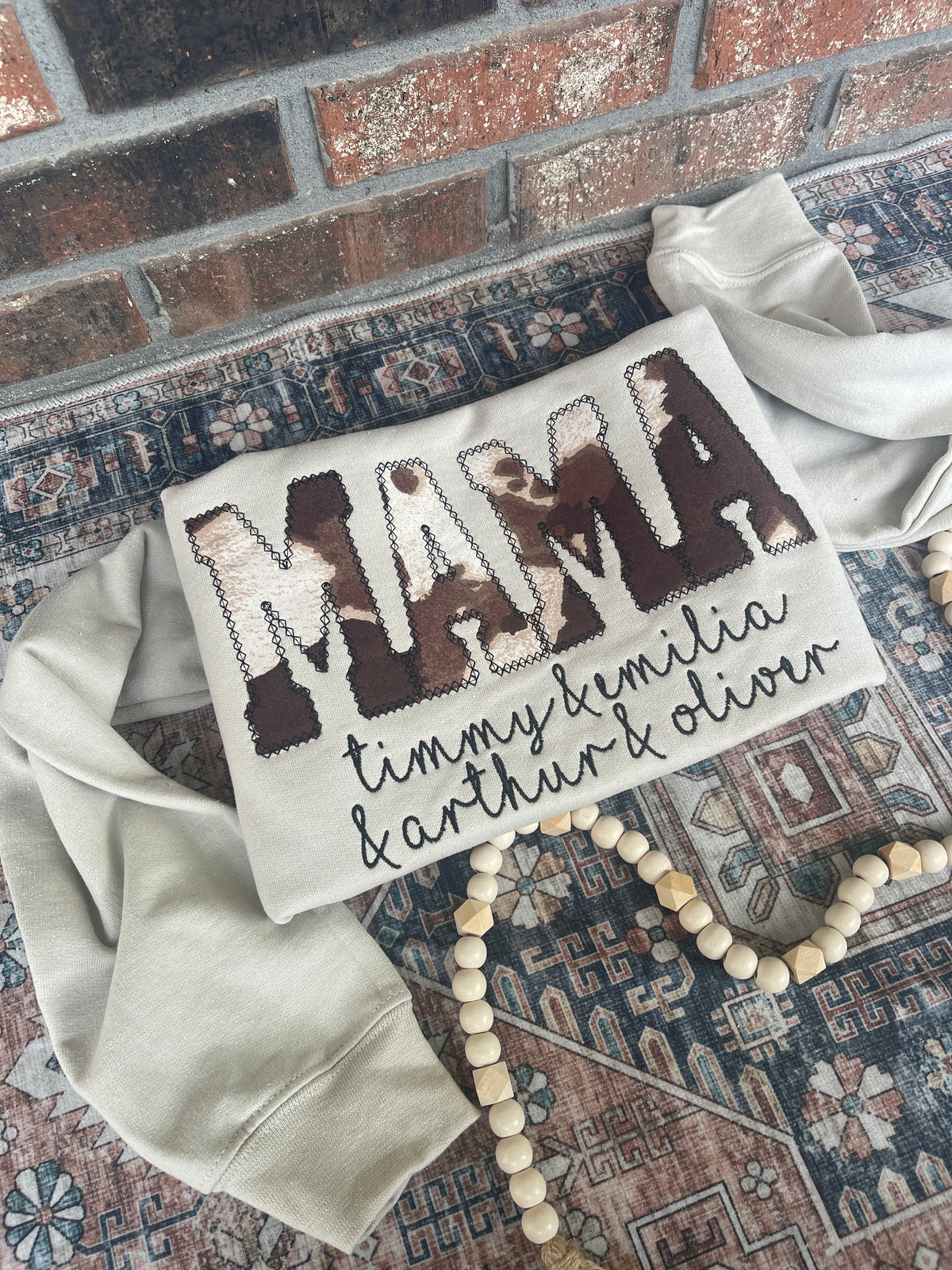 Mama, Auntie, Wifey Etc customizable Sweatshirt