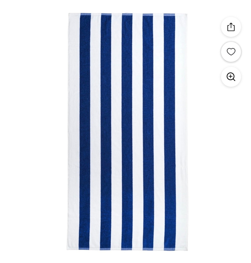 Embroidered beach towels