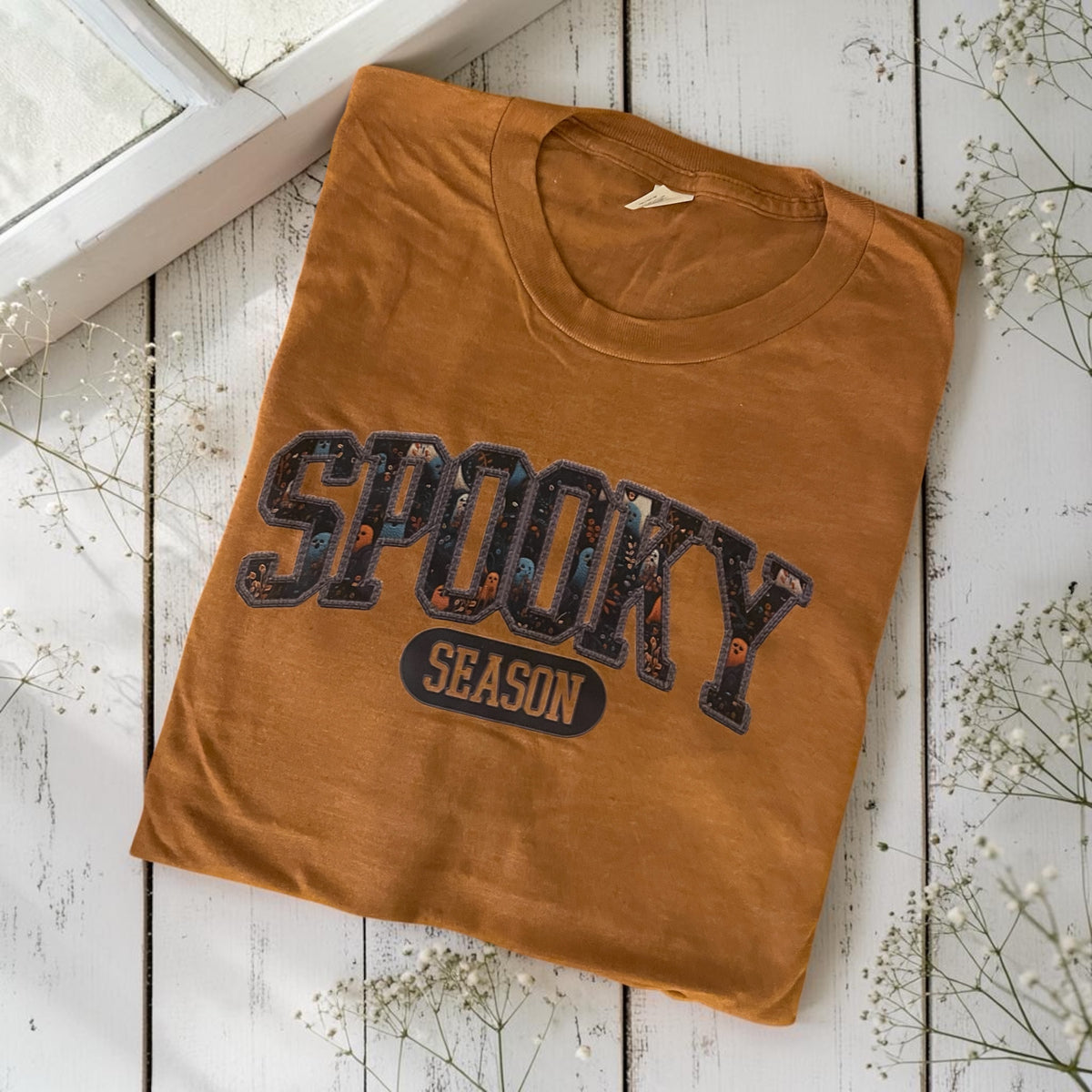 Ready to ship 2XL spooky season tee