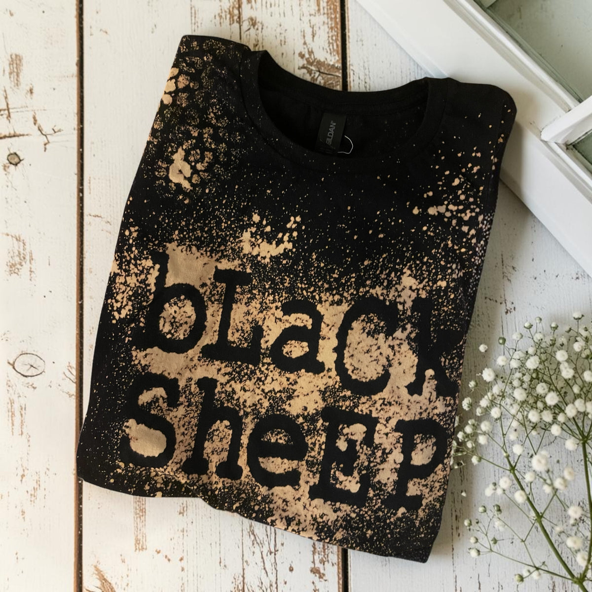 Ready to ship 3X black sheep tshirt