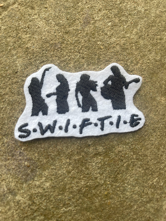 Swiftie iron on embroidered patch