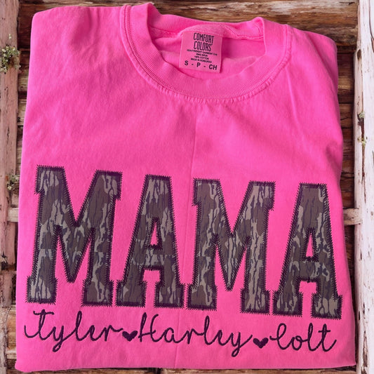 Camo Mama tee