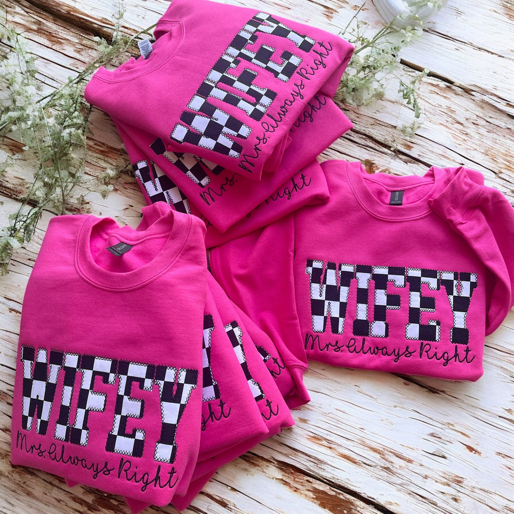 Mama, Auntie, Wifey Etc customizable Sweatshirt