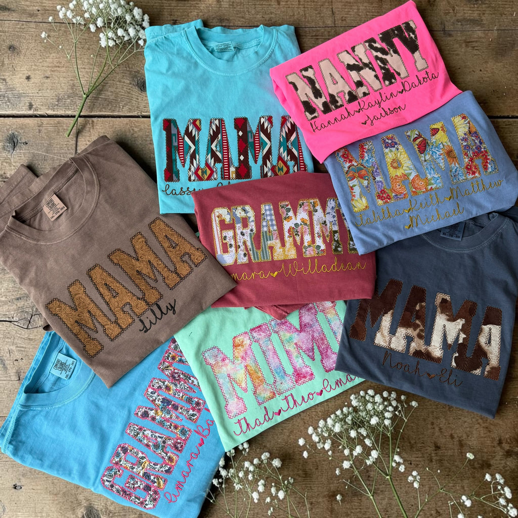 Mama, Auntie, Wifey Etc customizable TSHIRT