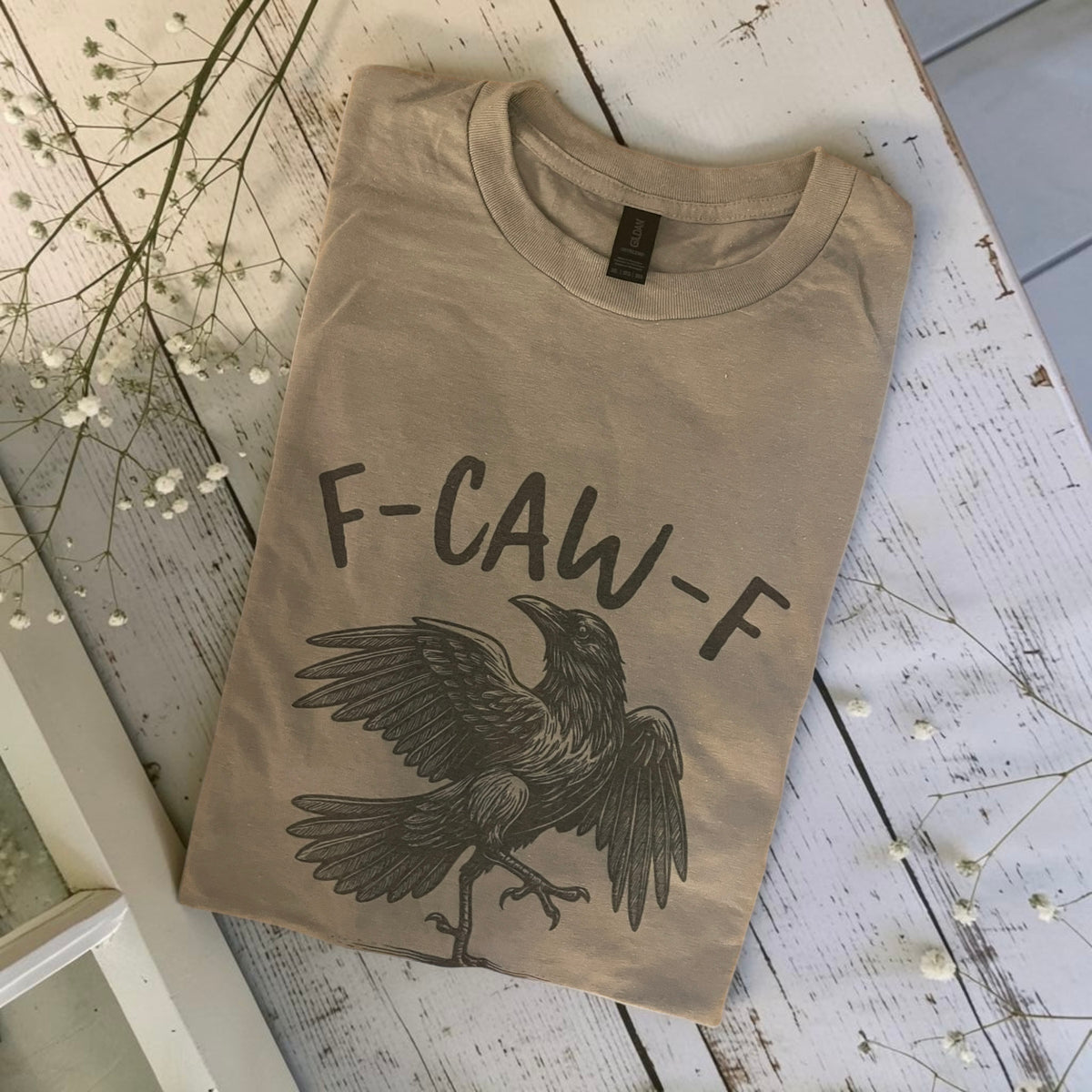 Ready to ship 3X F-Caw-F tshirt