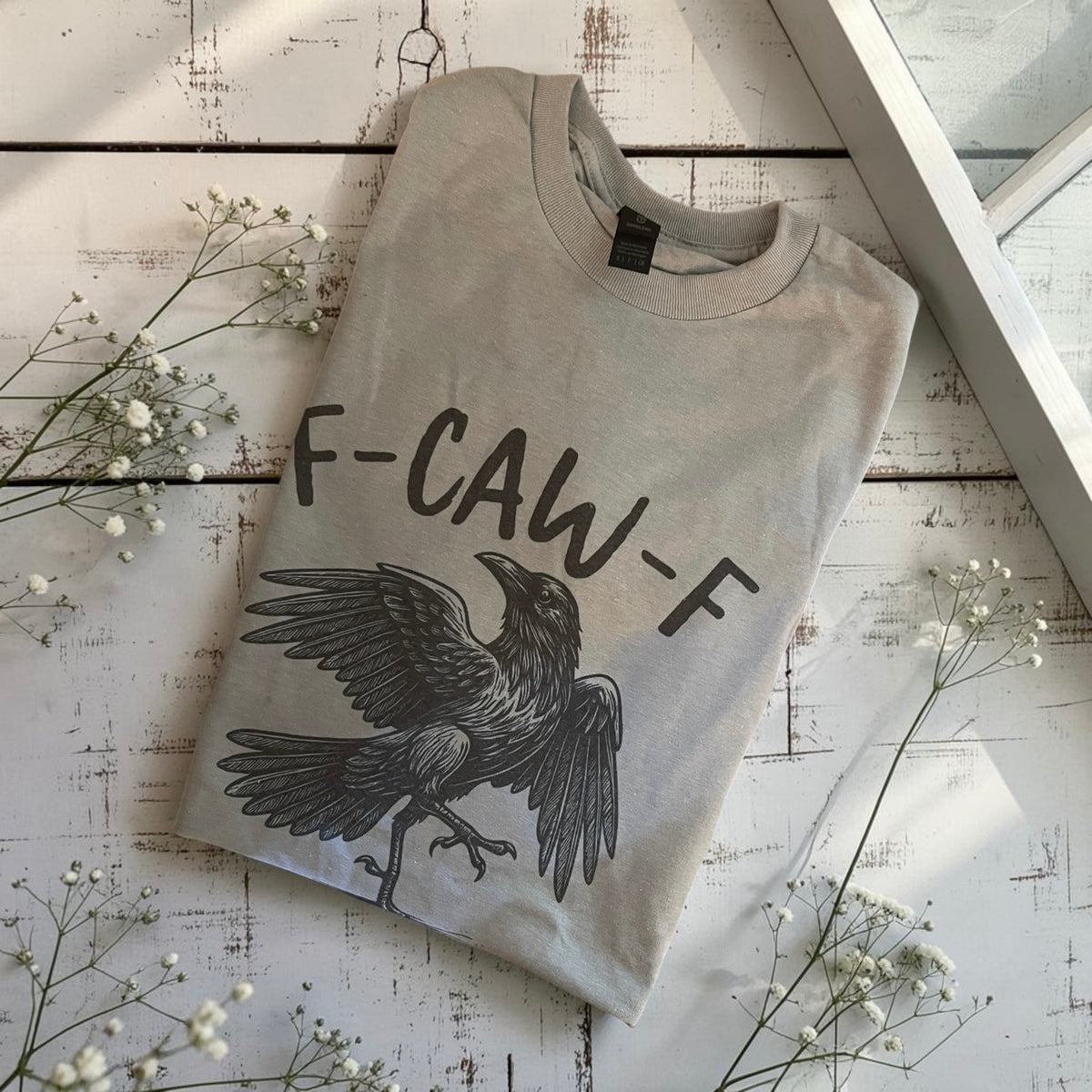 Ready to ship small F-Caw-F tee