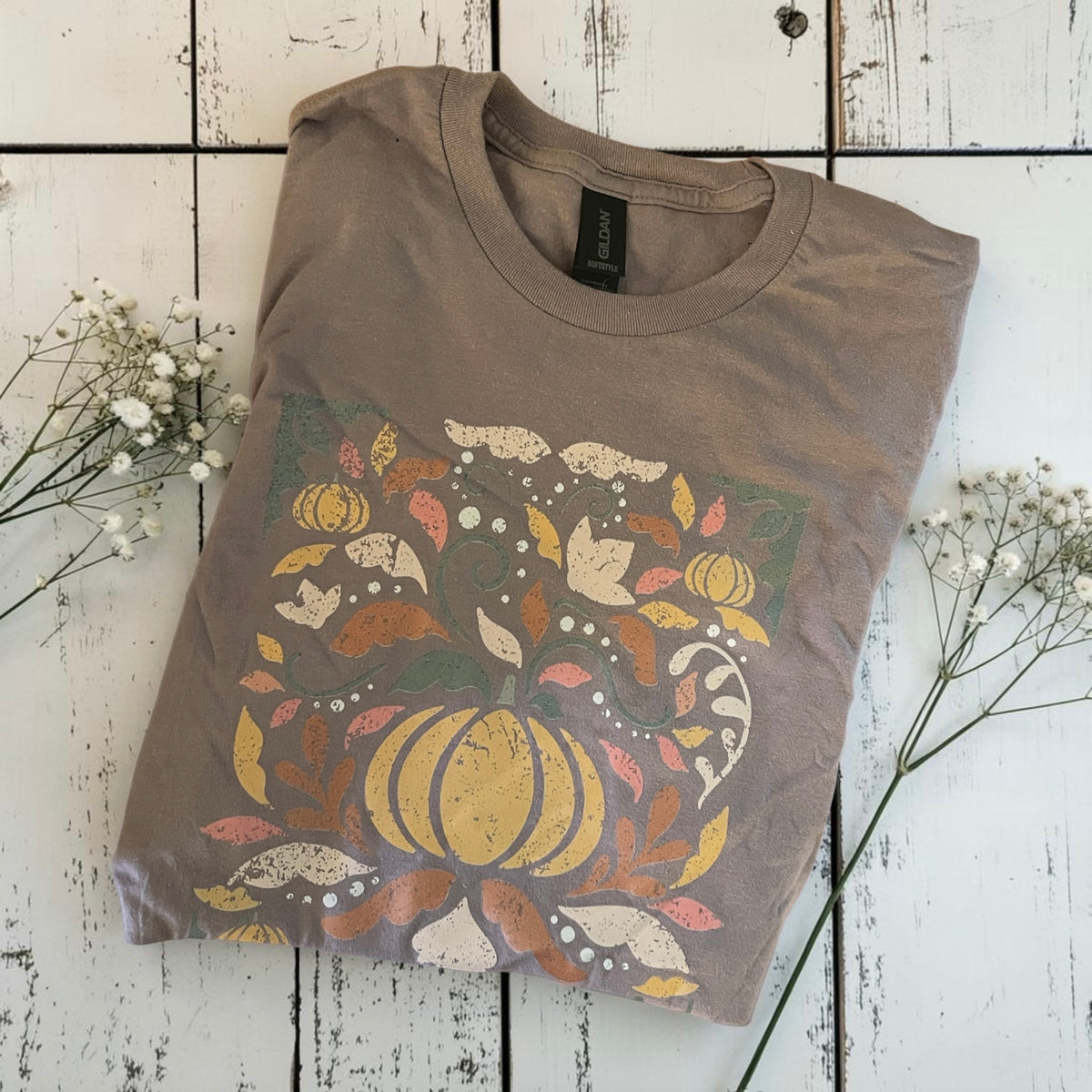 Ready to ship small fall tee
