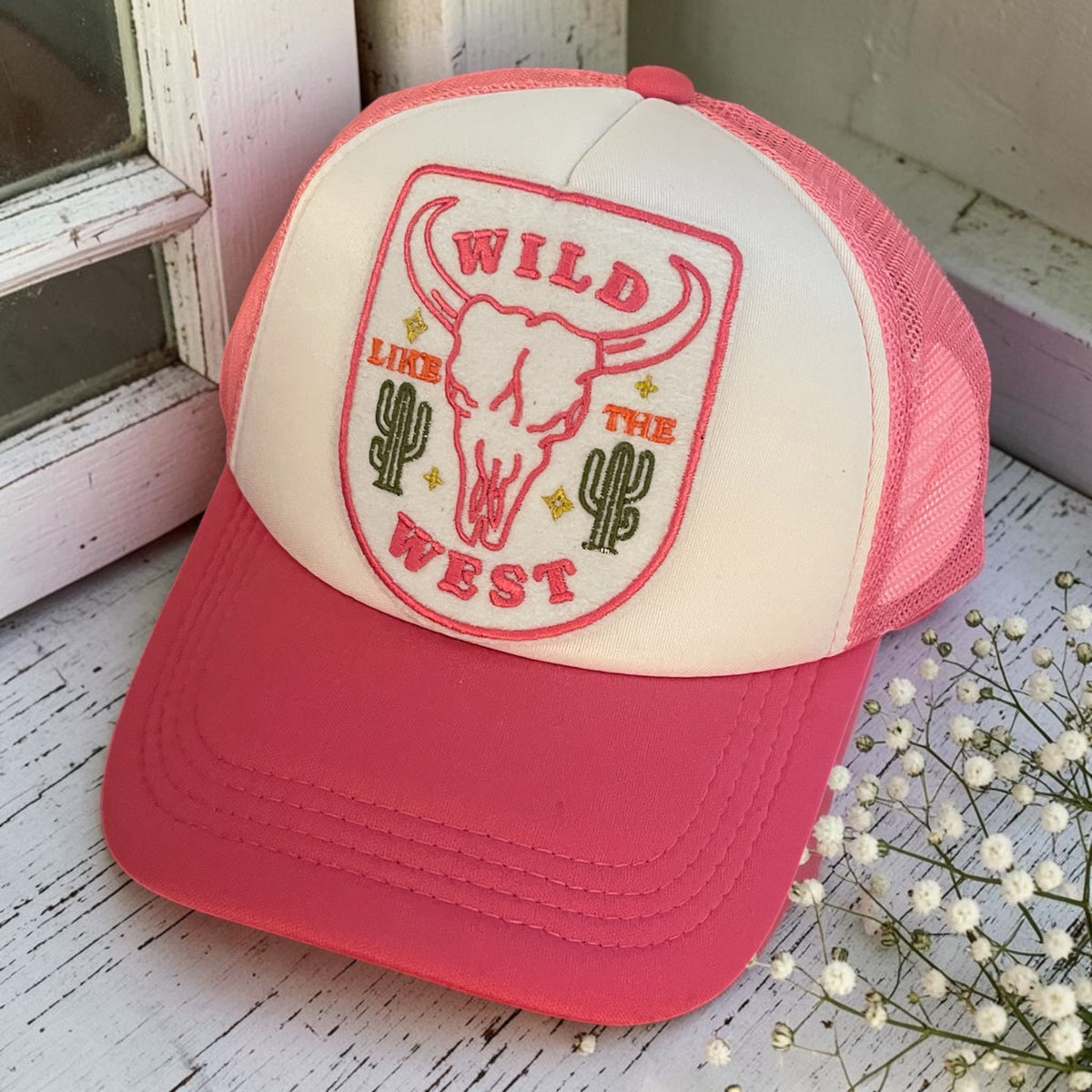 Ready to ship Wild West pink hat