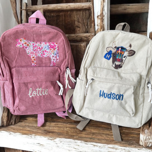 Embroidered Backpack