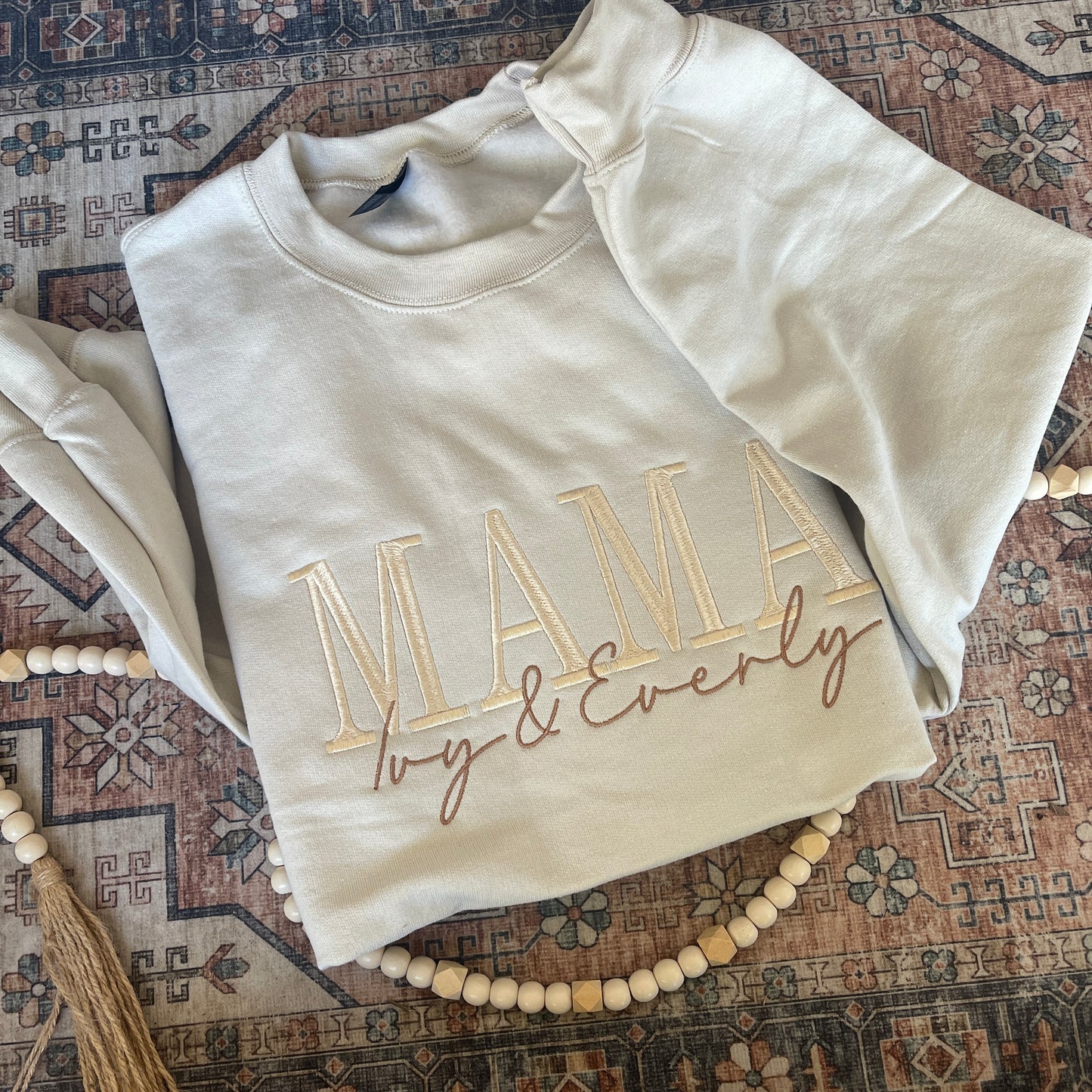 Mama embroidered sweatshirt
