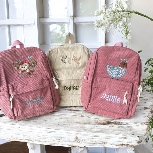 Embroidered Backpack