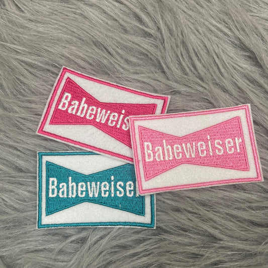 Babeweiser iron on patch