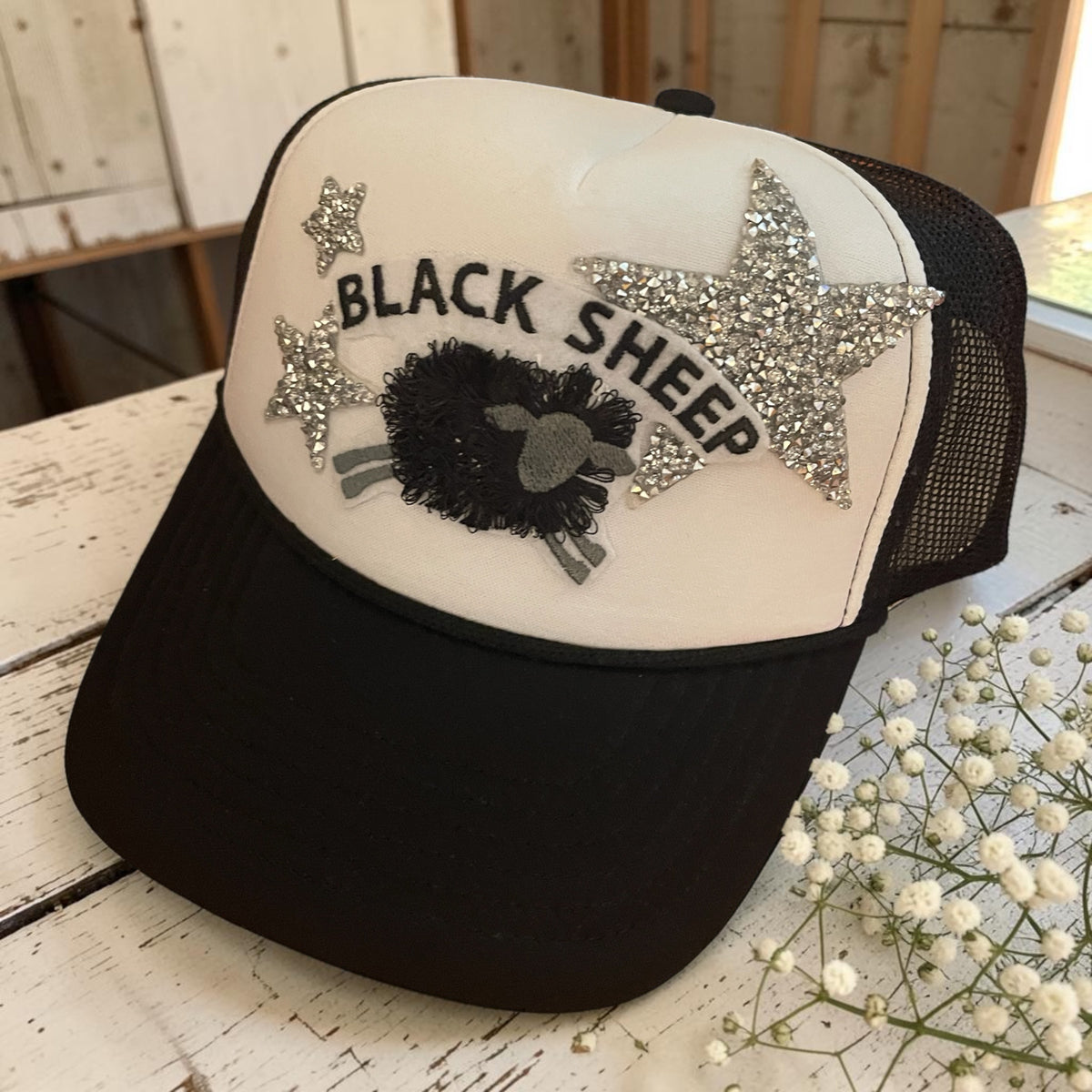 Ready to ship black sheep hat