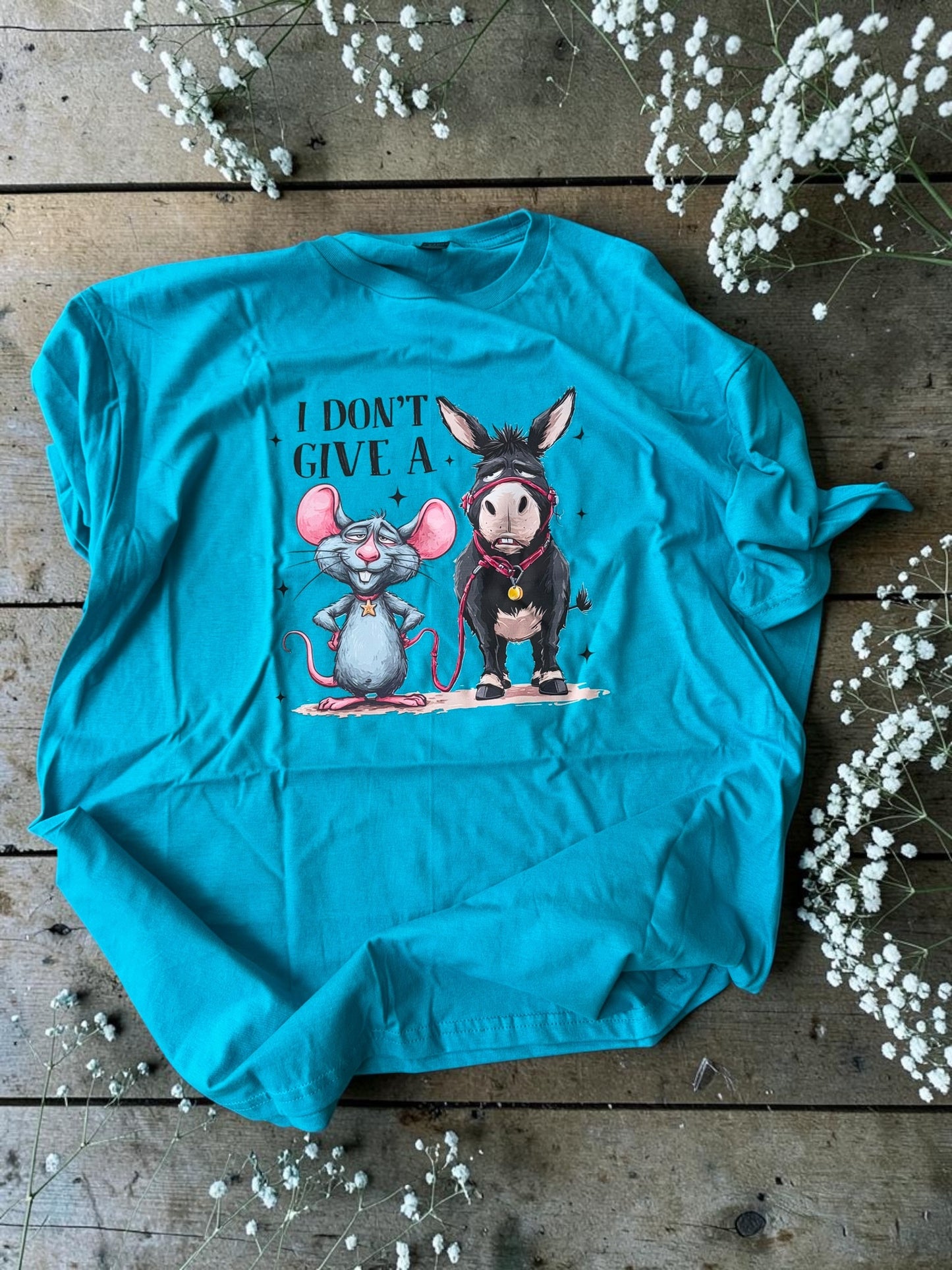 Don’t give a rat graphic tee