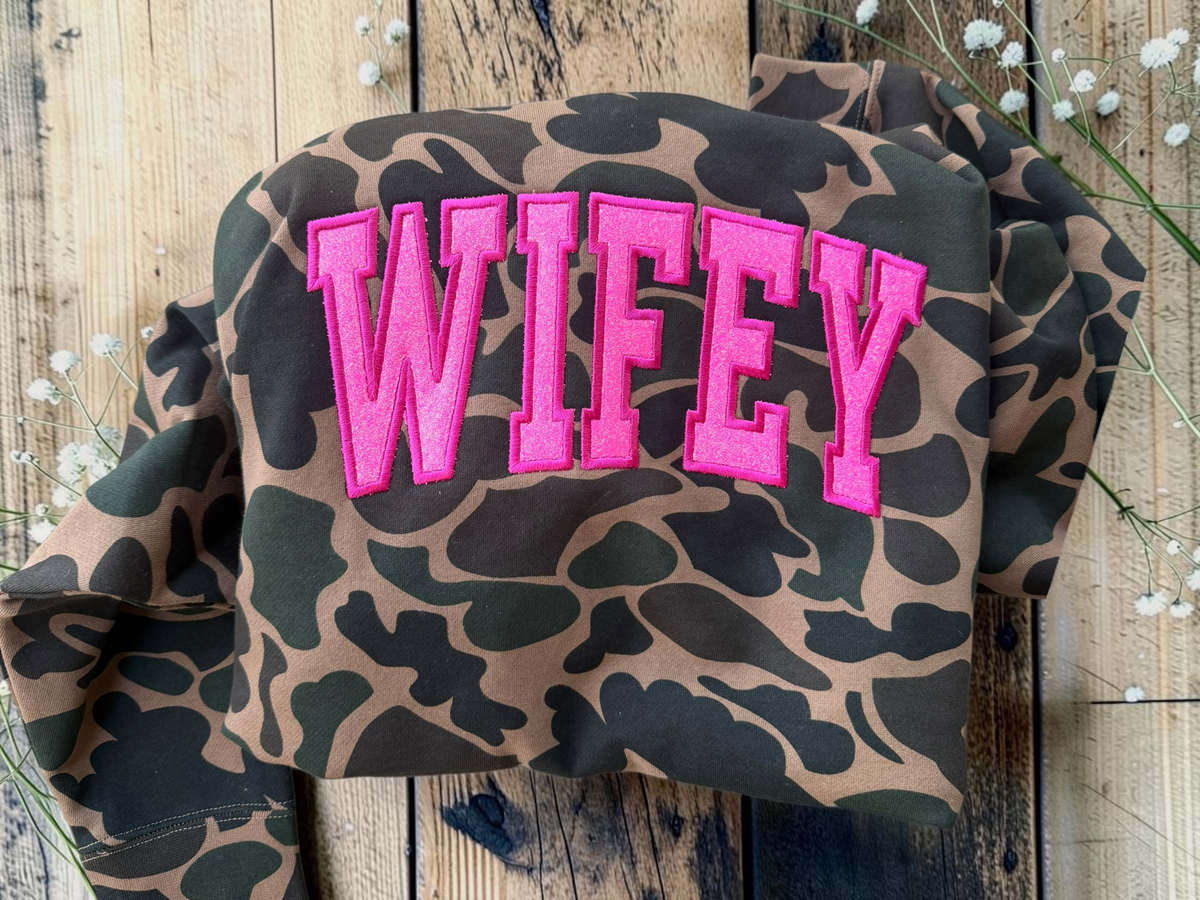 Duck Camo embroidered hoodie