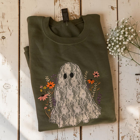 Ready to ship 3X Ghost sweatshirt