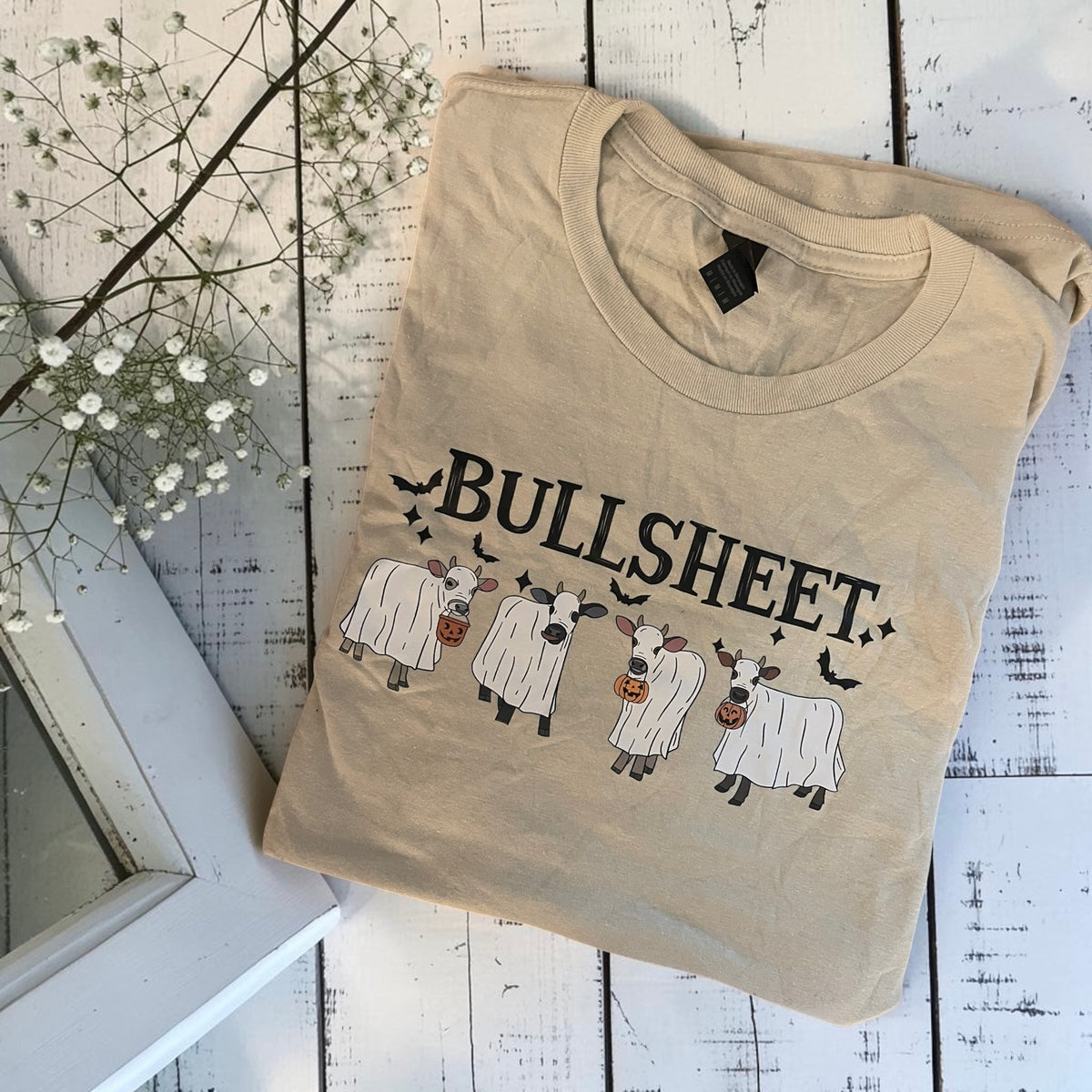 Ready to ship medium bullsheet tee