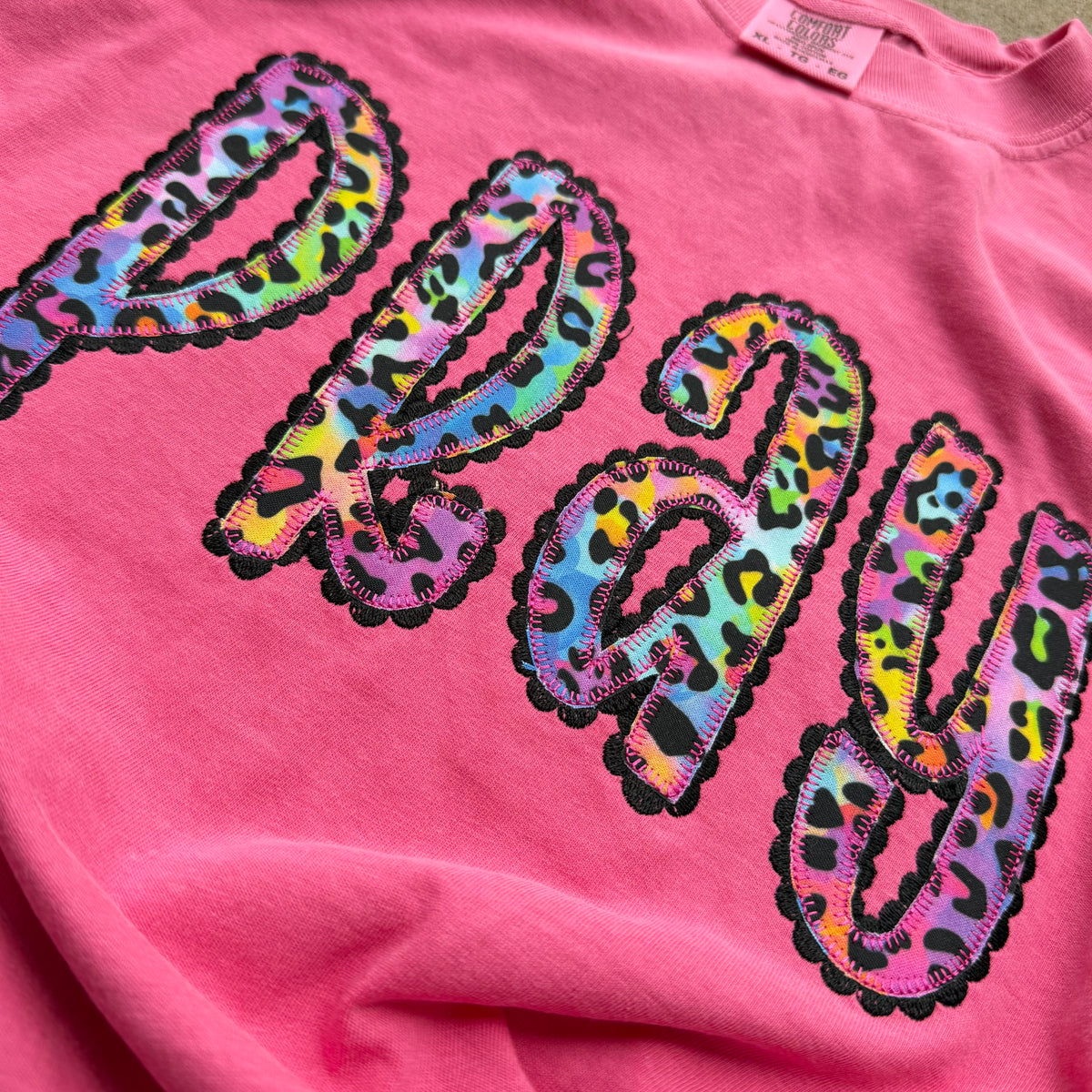 YOUTH Pray custom embroidered tee