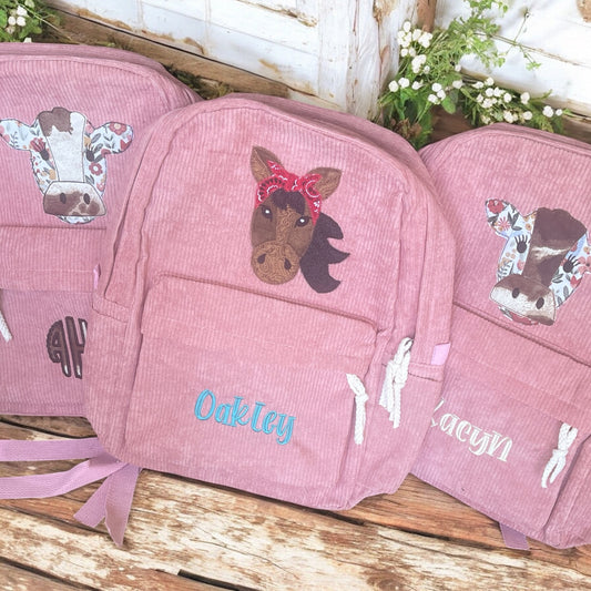 *PREORDER*Embroidered Backpack ships early August