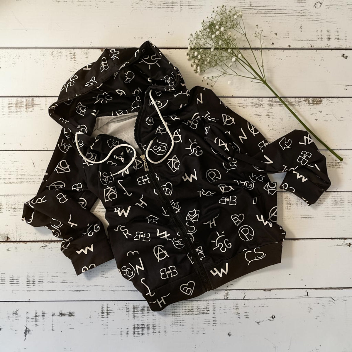 Ready to ship small cattle brand jacket