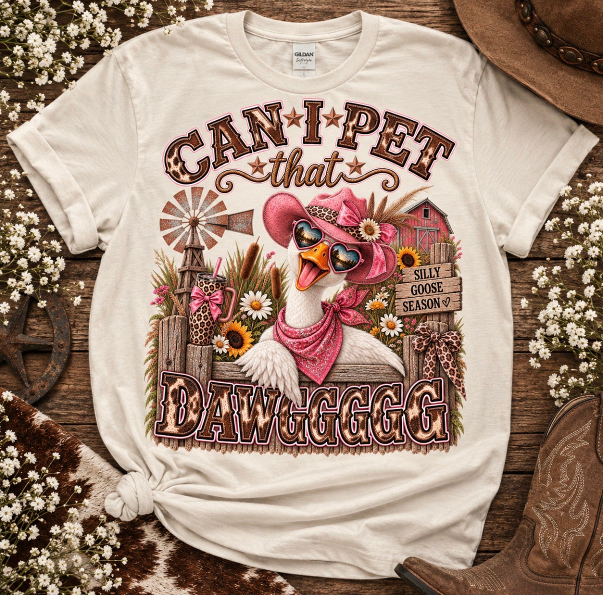 Can I pet that DAWGGGG graphic tee