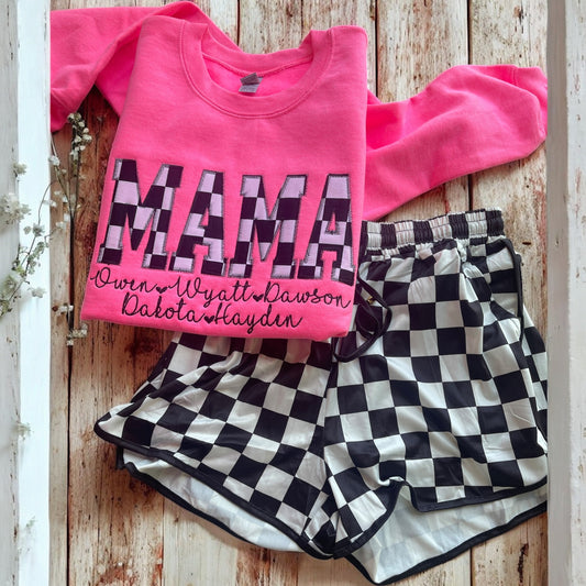 Mama Sweatshirt, Auntie, Wifey Etc customizable
