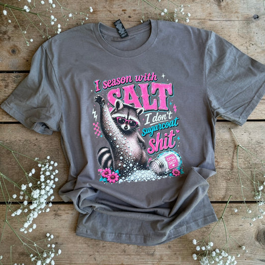 I Season With Salt graphic tee
