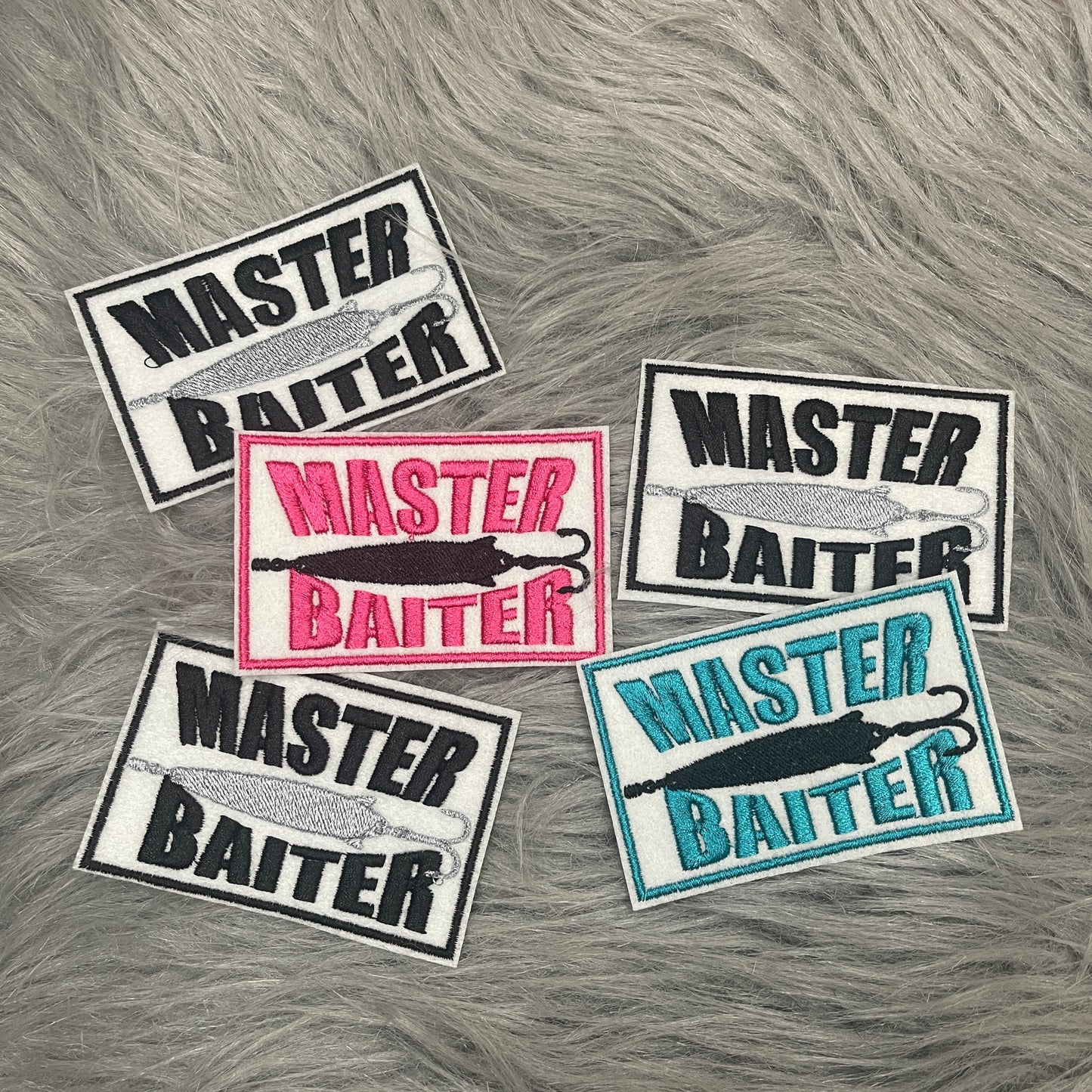 Master Baiter Iron on Patch